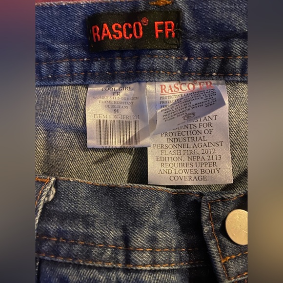 RASCO FR HRC2 Flame Resistant Denim Blue Jeans - Picture 13 of 13